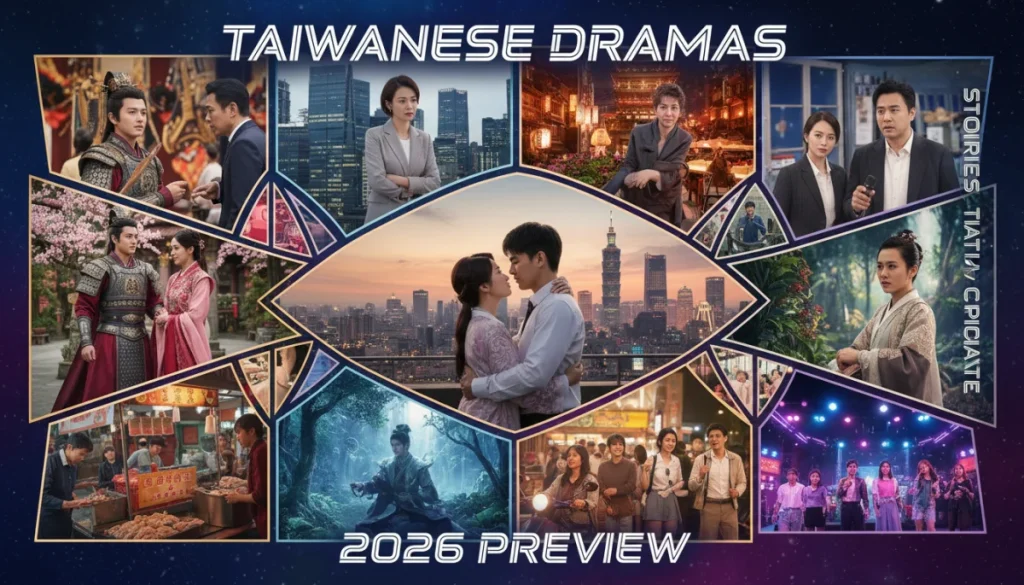 Guia de Lançamentos: 9 Doramas de Taiwan 2026 Imperdíveis