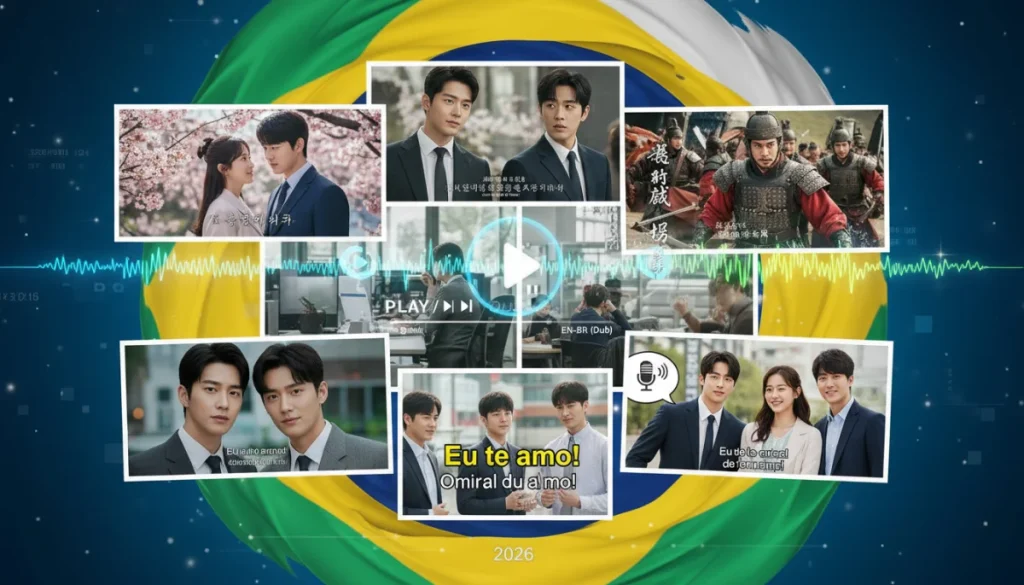 Dorama no Brasil 2026: Tradução e Dublagem Reveladas