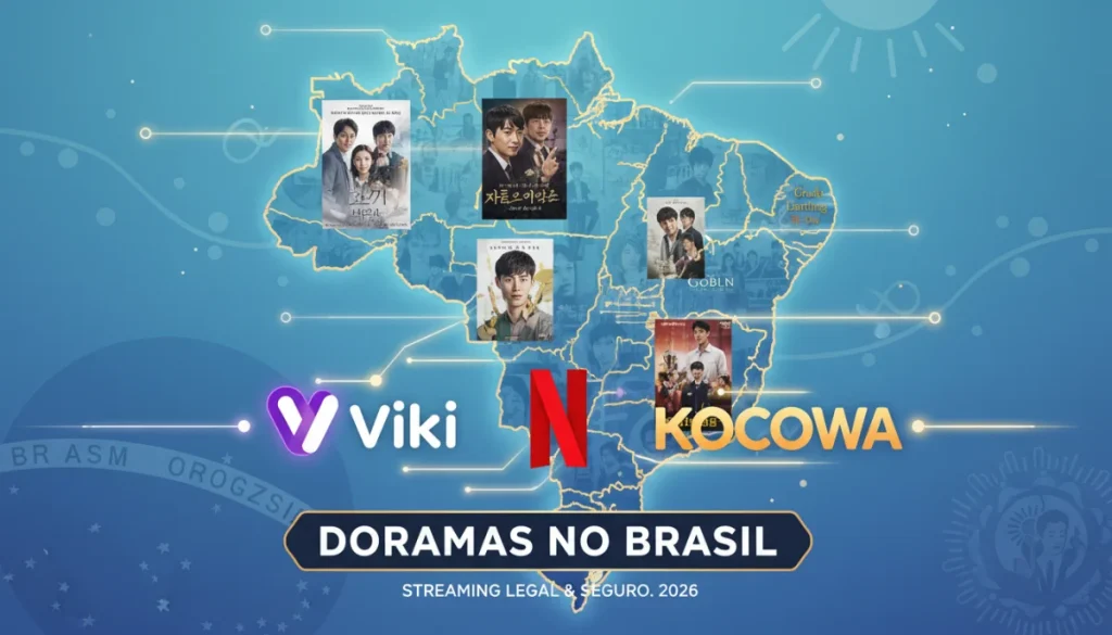 Guia Completo: Plataformas Oficiais de Doramas no Brasil 2026