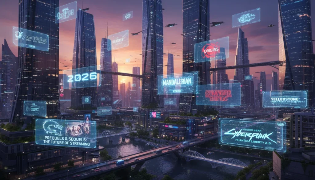 Prequels e Sequels 2026: Sucesso no Cenário de Séries